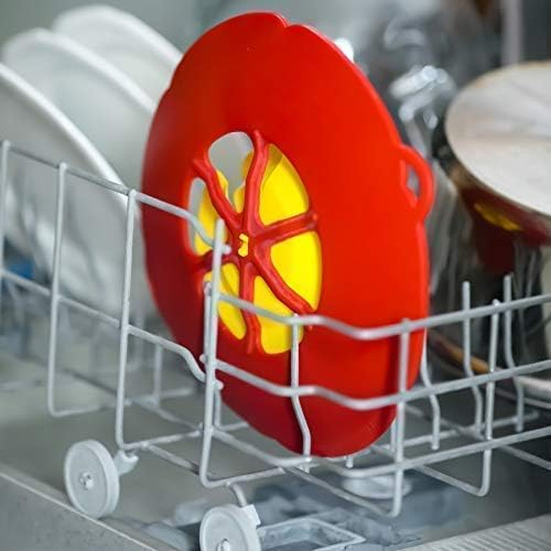 Boil over Spill Stopper Lid Cover Kitchen Tool, Spill Stopper Lid Cover, Pots Pans Lid Boil over Preventer, 10.2 Inch